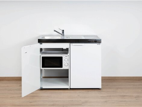 Stengel Miniküche Kitchenline MKM 100 mit Kühlschrank und Mikrowelle