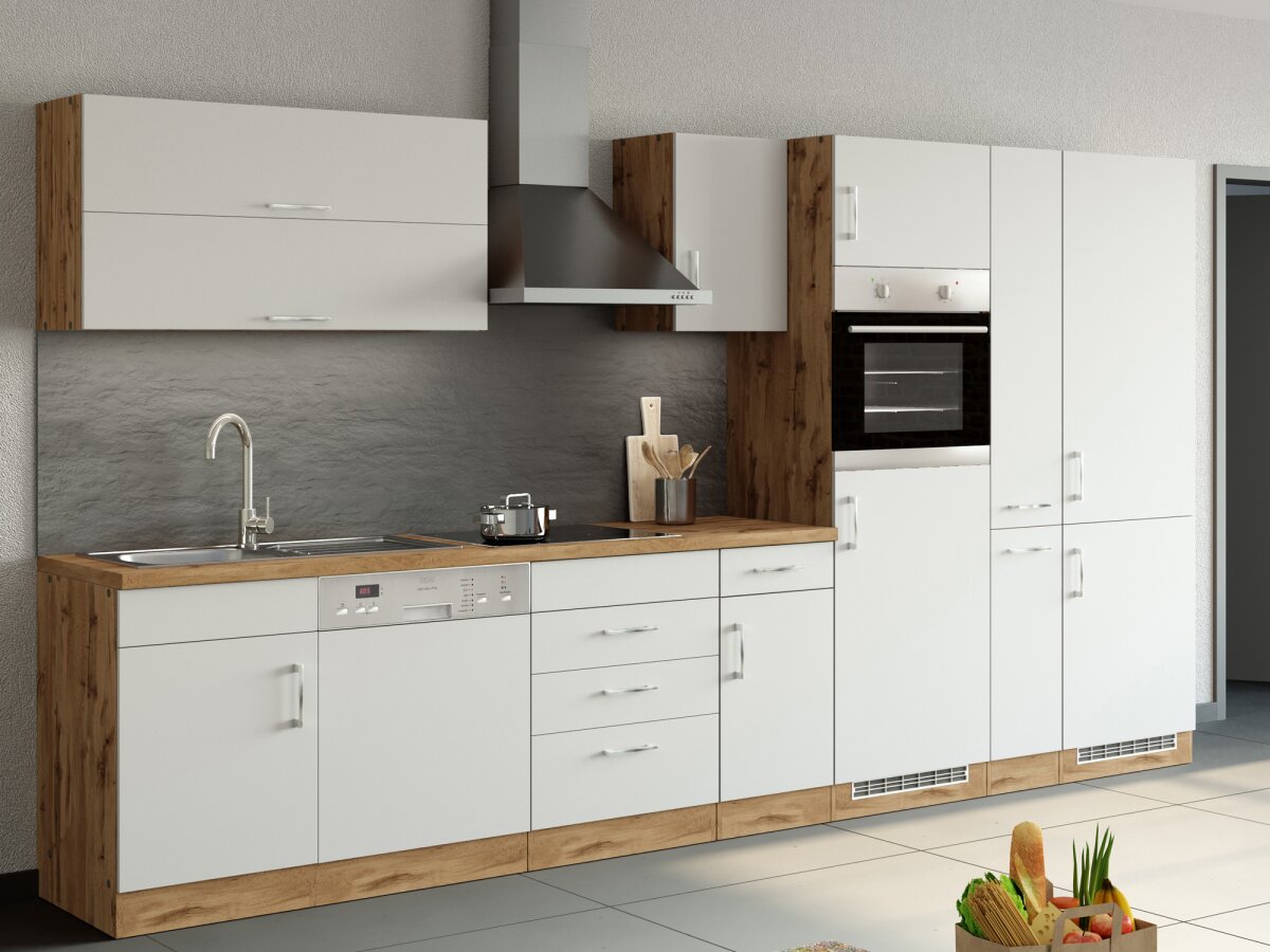 SANGRO 360 - Küchenzeile mit Elektrogeräten 360cm